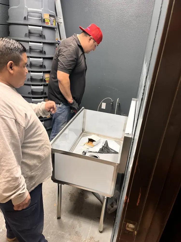 Commercial plumbing and sink installation in Port Republic